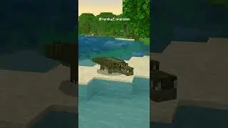 We added CROCODILES to Minecraft!