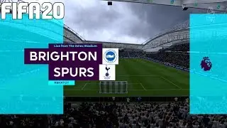 Brighton vs Tottenham | Amex Stadium | 2019-20 Premier League | FIFA 20