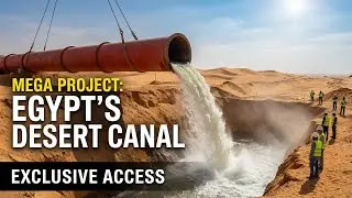 Egypt Is Splitting the Sahara Desert to Let the Mediterranean Sea In  It ll Change the Map Forever