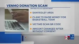 Smyrna, TN police warn citizens of Venmo donation scam