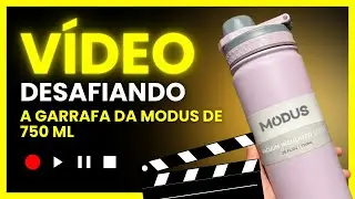 Desafiando a Garrafa Modus 750 ml #desafio #review #modus #garrafas 