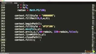 Mastering HTML5 Canvas: Drawing Arcs | packtpub.com