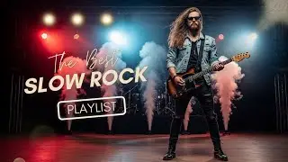 Best Slow Rock 80s 90s Mix &bull; Soft Riffs Floating Through the Dark