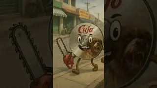 cujoooooo noooooo #DVD #dog #cujo #chainsaw #arms #legs #indonesia #brainrot