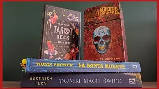 Tarot Santa Muerte. Recenzja. Praca z Magią Świec. Praca z Magią Koloru. Przegląd kart i książek