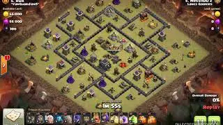 Witch slap, spread out base