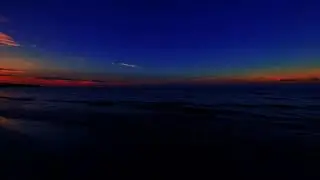 Beach Sounds for Sleeping with Gentle Waves and Peaceful Nighttime Beach Mood
