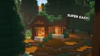 Minecraft | Starter Spruce Cabin [Tutorial]