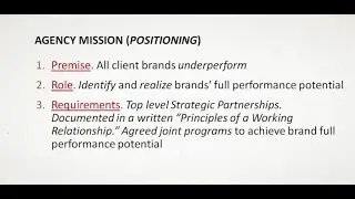 The IPA Commercial Conference 2016: Michael Farmer - Agency Positioning