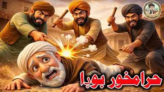 دحرامخور بوډا | Pashto cartoon story| Pashto cartoon drama part 3 | Pashto cartoon story 