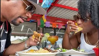 FINALLY GOT HIM OUT THE HOUSE! WE ATE THE BEST MEXICAN FOOD IN HOUSTON TX!