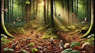Rustling Through the Wilderness: 10 Hours of Nature's Hidden Footsteps (Background)