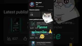 subscribe my youtube channel subscribe my channel video clip please 🥺 #shorts #shortsfeed