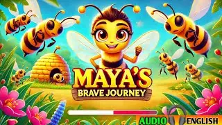 Maya the Brave Bee: A Tale of Courage and Wisdom