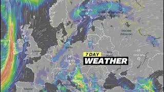 European Weather | ECMWF Model Precipitation January 18, 2026 l Rain Storms In Europe