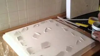 Decken und W&auml;nde mit Styroporplatten d&auml;mmen