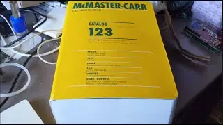 Unboxing McMaster Catalog