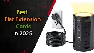 Top 5 Best Flat Extension Cords 2025 | Power Strips & Space-Saving Solutions