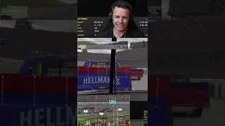 NASCAR Driver's CRAZY Race: Rivalry, Crashes, and Swearing! #shorts