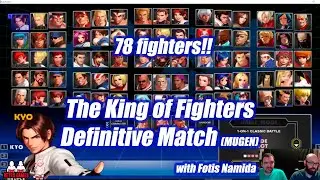 The King of Fighters: Definitive Match. Battles with Fotis Namida! (RGC Mugen)