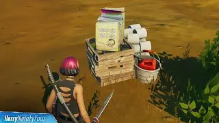 Place Prepper Supplies in Hayseed's Farm Location - Fortnite
