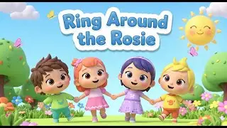 Ring Around the Rosie 🌸 Kids Action Song Out