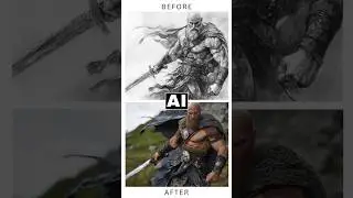 Midjourney AI Retexture Feature - Turn Sketch Into Photo  #aiediting  #imageeditor