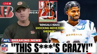 BREAKING:Bengals Make SHOCKING Move  Shedeur Sanders After Joe Burrow Injury Browns Fans PANICKING!