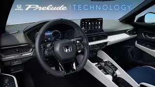 Honda Prelude 2026 года: обзор интерьера
