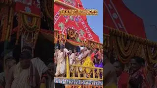 PURI RATHAYATRA 2023- CHHERA PANHARA BY  Puri King Gajapati Dibyasingha Deb On The Chariot #trending