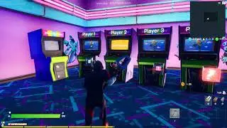 SPAZY&rsquo;S ARCADE DEATHRUN by spazy64 Fortnite Creative Mode Featured Custom Island - Code