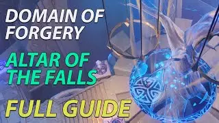 Genshin Impact - Domain of Forgery Altar of the Falls Submerged Valley - Cecilia Garden