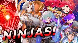 GULLVEIG NINJA!  Yunaka, Hryd y Shezzzz - ACTUALIZACI&Oacute;N NOV. - [Hakobune Reac] - En Espa&ntilde;ol #feh