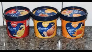 Vadilal Ice Cream: Fruits & Nuts, Butterscotch and Alphonso Mango Review