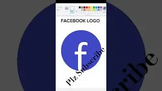 Facebook logo Design | Ms Word Facebook logo Design | Symbol of Facebook | shortcut key | shortcut