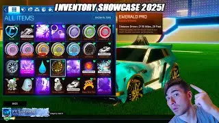 Showcasing My Rocket League Inventory 2025 - Rocket League Showcase