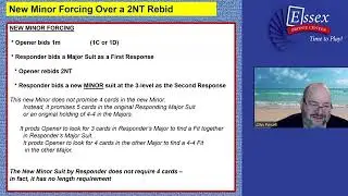 New Minor Forcing over a 2NT Rebid