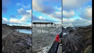 Rough seas at Eyemouth. 19 Nov. '25.