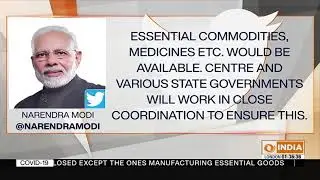 PM Modi announces total nation-wide lockdown for 21 days | March 24, 2020