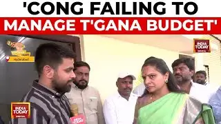 BRS Leader K Kavitha Slams Congress Government's Financial Management in Telangana