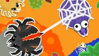 GIANT Spider STEALS players in Mope.io *TROLL*