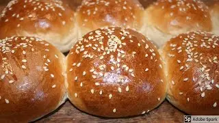 How to make amazing HOMEMADE burger buns at home.