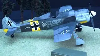 No.21 Fw190A-6 (1/48 Scale Model Eduard) (English Version)