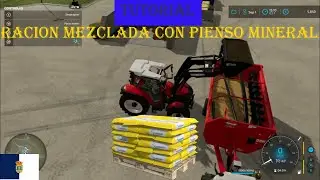 Tutorial Raci&oacute;n Mezclada Pienso Mineral