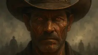 Fire in the Blood (Dark Country Music) Lyric Visualizer