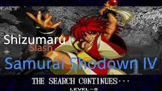 SAMURAI SHODOWN.Shizumaru. Slash.
