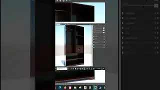 How to make wardrobe in 3ds Max and vray #grand_skills