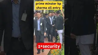 prime minster kp sharma oli z + security which includs nepal army,nepal police and APF top commando
