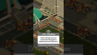 Serious uncontrolled public street war due to TheoTown Economic Crisis | DailyTheoTown