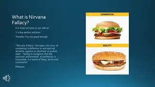 Nirvana Fallacy